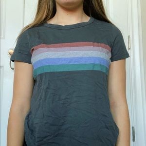 American Eagle Striped Shirt